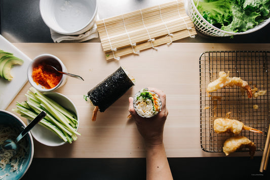 Help! This sushi is too big!