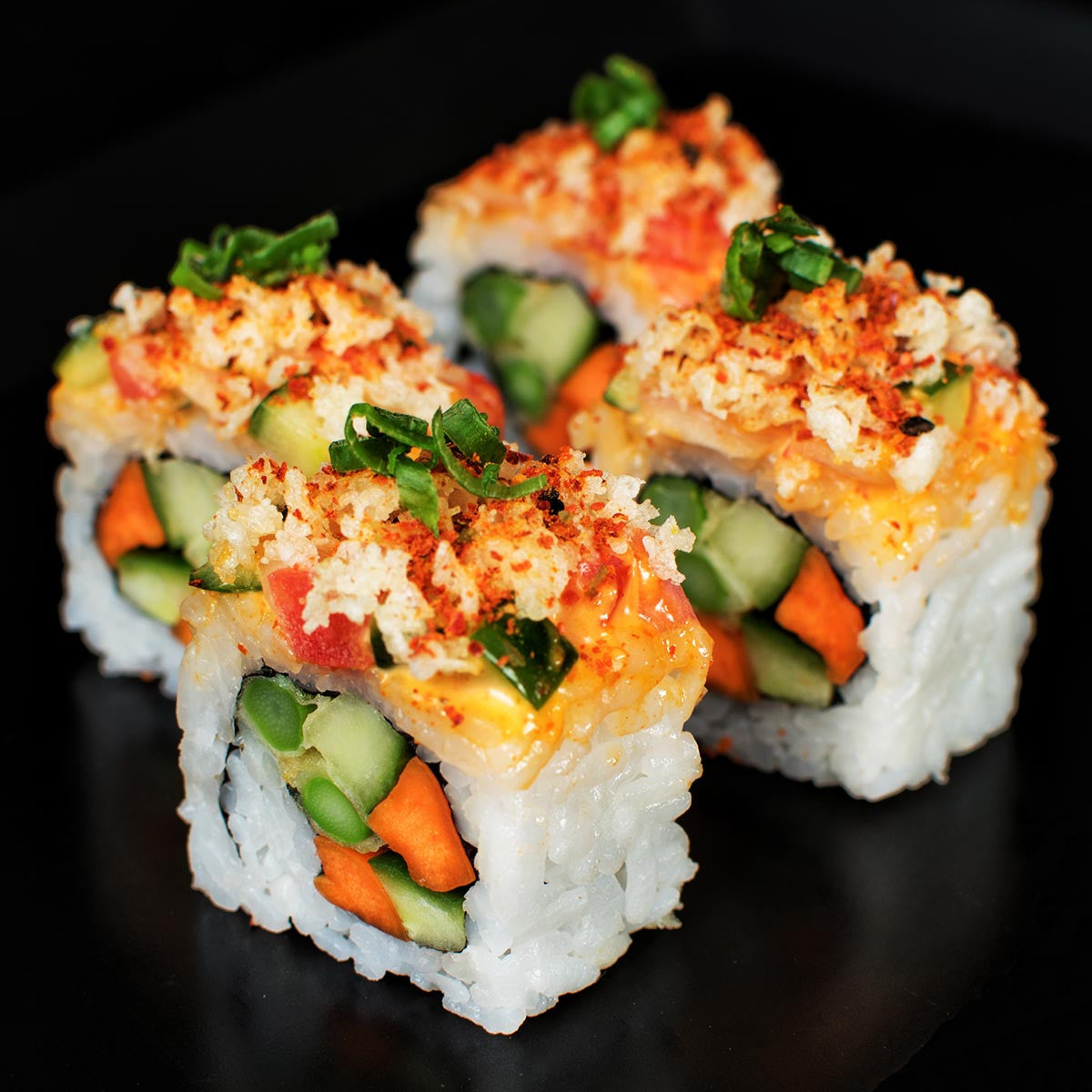 Red dragon store roll sushi