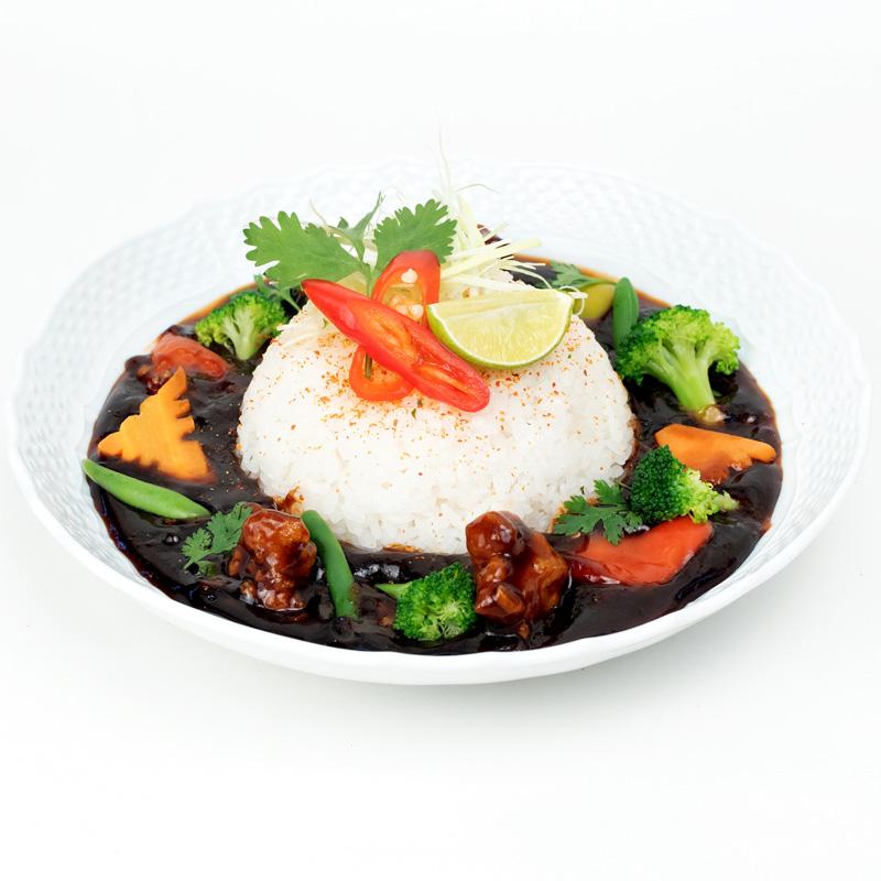 Cantonese Chilli Chicken & Rice Bowl